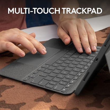 Logitech Combo Touch iPad Pro 11-inch Keyboard Case and Logitech Crayon Digital - Image 5