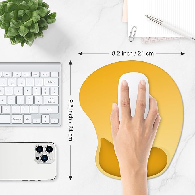 ITNRSIIET Ergonomic Mouse Pad, Cushioned Gel Wrist Rest, Non-Slip Base - Image 6