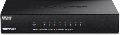 TRENDnet 8-Port 2.5Gb Multi-Gigabit Unmanaged Gaming Switch, 8 x 2.5GBASE-T - Image 14