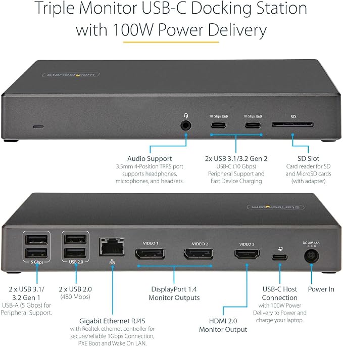 StarTech.com USB C Dock - Image 2