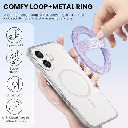 Magnetic Silicone Ring Grip Phone Holder, Loop Grip Phone Holder, Magnetic - Image 5
