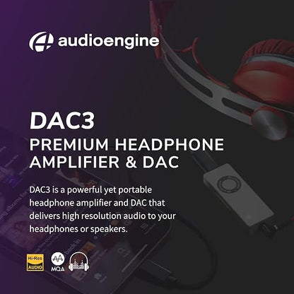 Audioengine DAC3 32-Bit Mobile Headphone Digital to Analog Converter - Image 7