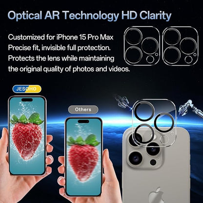 Screen Protector for iPhone 15 Pro Max, HD Clear, 9H Hardness, No Bubbles - Image 6