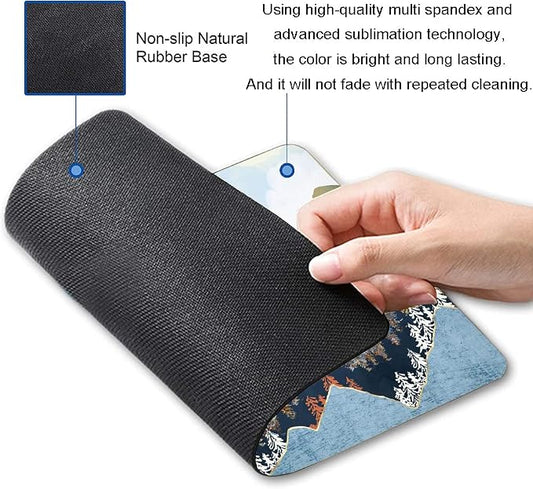 Mouse Pad, Premium-Textured Mouse Mat, Non-Slip Rubber Base Mousepad - Image 2