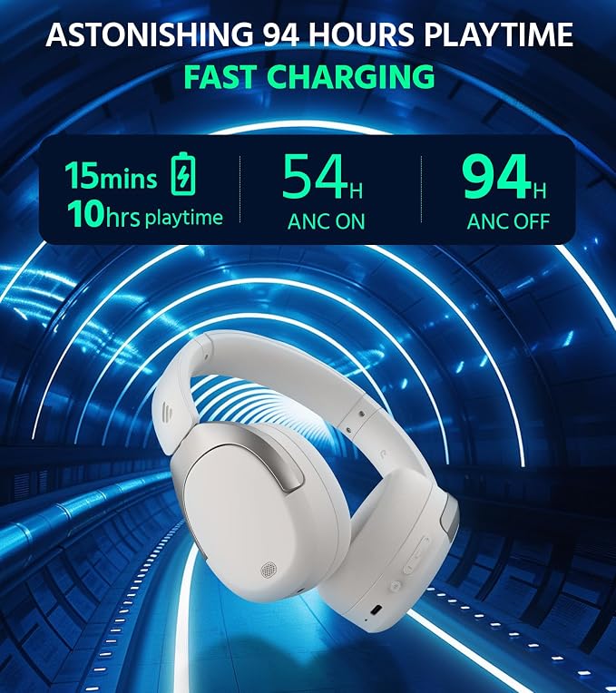 Edifier W830NB Wireless Over Ear Headphones - Image 5