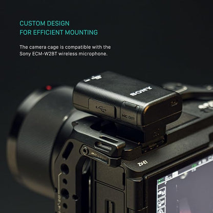 Tilta Full Camera Cage for ZV-E1 | Cold Shoe, NATO Rail, M3 and 1/4"-20 Threads - Image 5