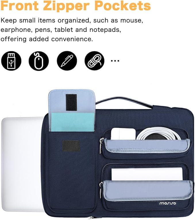 MOSISO 360 Protective Laptop Case 15 inch, Laptop Sleeve Compatible - Image 2