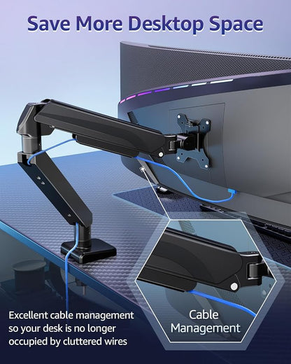 MOUNTUP Heavy Duty Single Monitor Arm - Image 8