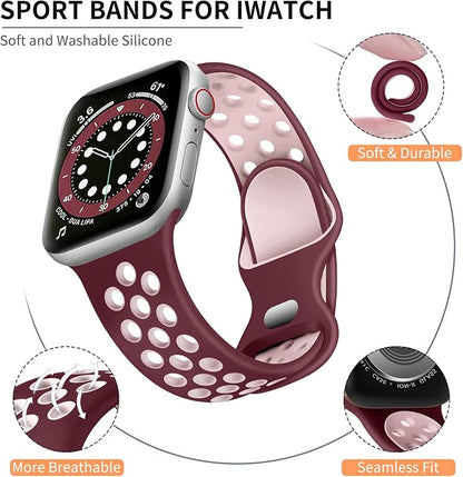 Lerobo Compatible with Apple Watch Band Series 9 8 7 45mm Series 11 10 46mm - Image 8