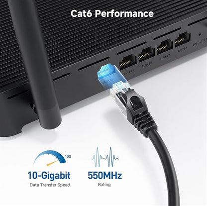 Cable Matters 10Gbps Snagless Cat 6 Ethernet Cable - 75ft - Image 3