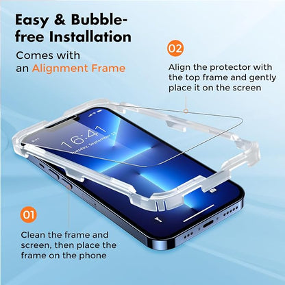 UNBREAKcable Screen Protector for iPhone 16e/iPhone 14/ iPhone 13/13 Pro - Image 2