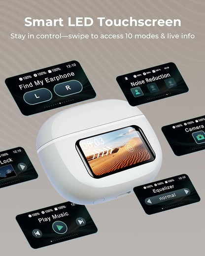 Wireless Earbuds, Ear Buds Active Noise Cancelling - Image 2