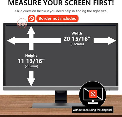【2-Pack】 24 Inch Computer Privacy Screen - Image 3