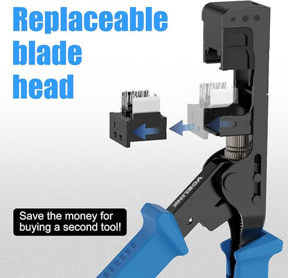 VCELINK Speed Termination Tool for VCE 90-Degree Keystone Jacks Punch Down - Image 5