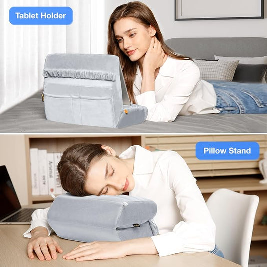 MOSISO Tablet Pillow Stand, Soft Tablet Holder - Image 2