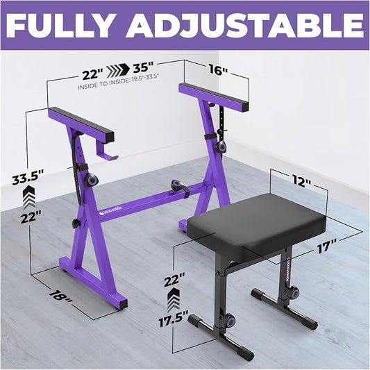Liquid Stands Portable Heavy Duty Digital Piano Stand & Bench Set - Image 2