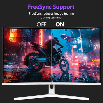Z Z-EDGE 27 inch Curved Gaming Monitor, FHD 1080P 300Hz 240Hz Computer Monitor - Image 4