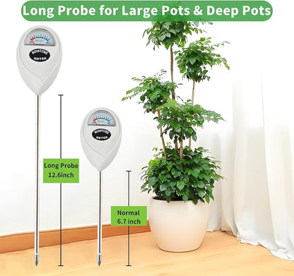 Censinda Soil Moisture Meter, Long Probe Soil Moisture Monitor - Image 2