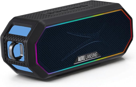 Altec Lansing Magnetic Bluetooth Speaker HYDRAJOLT 2.0, Waterproof IP67 by ALTEC
