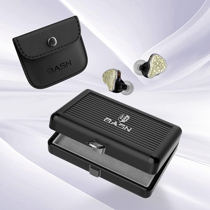 BASN Bmaster5 in Ear Monitors, 1DLC Diaphragm+4BA 5 Drivers IEM Earphones - Image 6