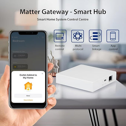 Matter Smart Wired Hub Gateway for Home Automation, Thread & Tuya Zigbee 3.0 - Image 6