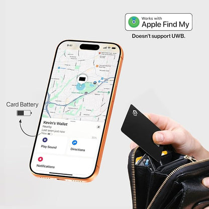 SPOTMINDERS Apple MFi Certified Wallet Tracker PRO Works - Image 3