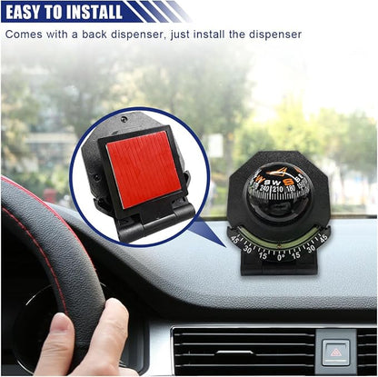 Car Compass, Car Dashboard Compass Ball - Image 5