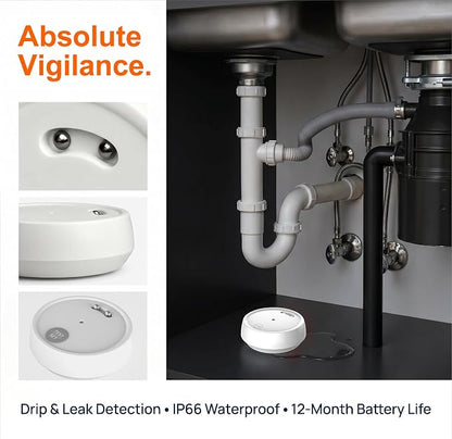 Water Leak Detector, Loud Siren Drip Alarm Sensor - Image 3