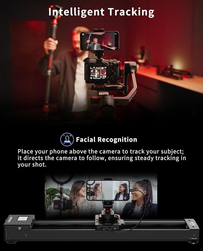 IFOOTAGE Shark Slider Nano II-660 Motorized Camera Shark Slider, Mobile APP/IPS - Image 3