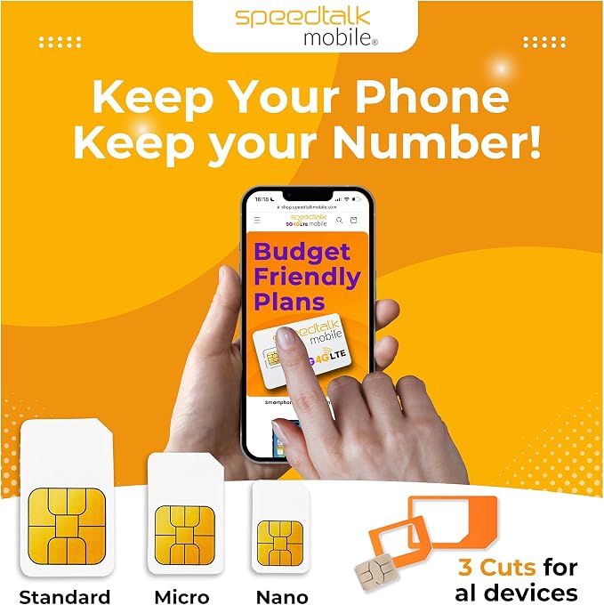 SpeedTalk Mobile Universal SIM Card Kit - Image 6