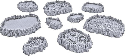 Burbling Pits Printable Scenery, 3D Printed Tabletop RPG Scenery and Wargame - Image 4