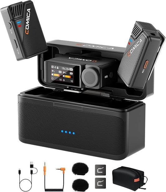 COMICA BooMax Wireless Lavalier Microphone by COMICA