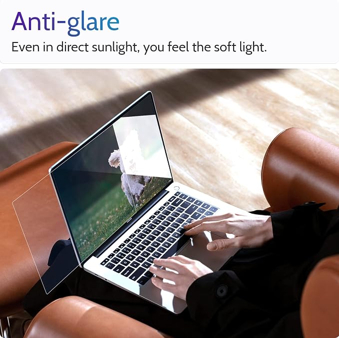 3 Pcs 15.6 Inch Anti Blue Light Screen Protector Compatible - Image 3