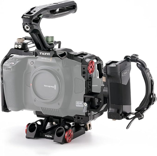 Tilta Advanced Kit for BMCC 6K | Includes Full Cage, Top Handle, Adv. Side by Tilta