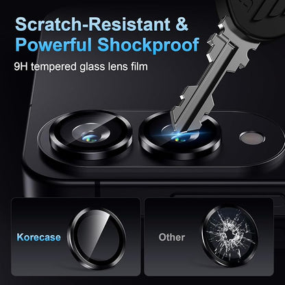 Korecase for Galaxy S25 Edge Camera Lens Protector, 9H Tempered Glass Anti - Image 4