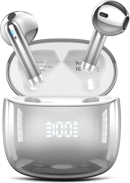 Wireless Earbuds, IPX7 Waterproof Bluetooth 5.4 Earphones in-Ear Earbuds by DUCOCUB