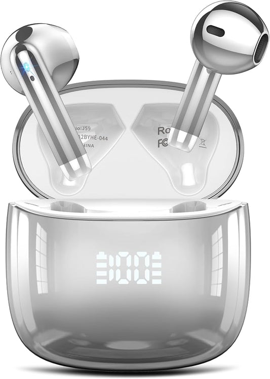 Wireless Earbuds, IPX7 Waterproof Bluetooth 5.4 Earphones in-Ear Earbuds by DUCOCUB