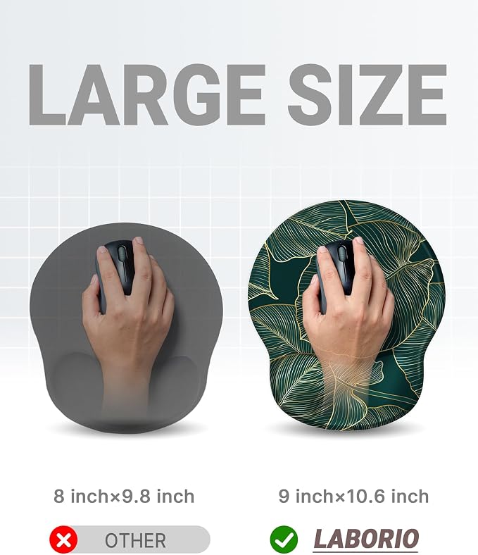 Ergonomic Mouse Pad Wrist Support, Comfortable Mouse Pad Wrist Rest, Relieve - Image 4