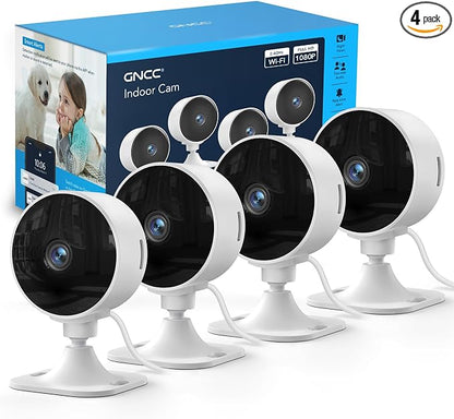 GNCC 2.4GHz Indoor Security Camera, 1080P Home Camera by GNCC