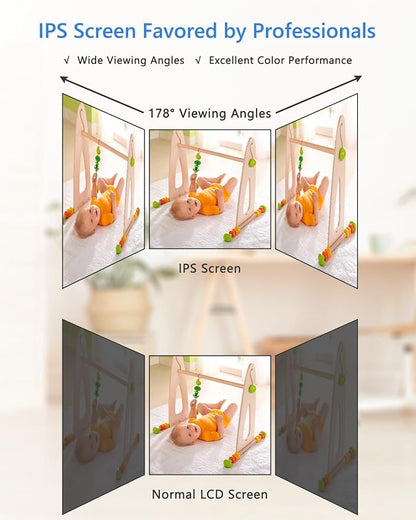 HelloBaby 4" IPS Video Baby Monitor - Image 3