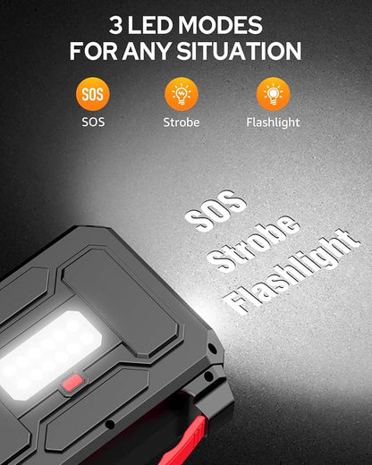Apowking 146Wh Portable Power Station Bank 200W Peak Solar Powered Power Bank - Image 7