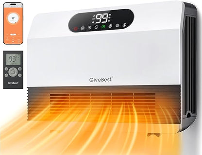 GiveBest Electric Wall Heater, Space Heaters by GiveBest