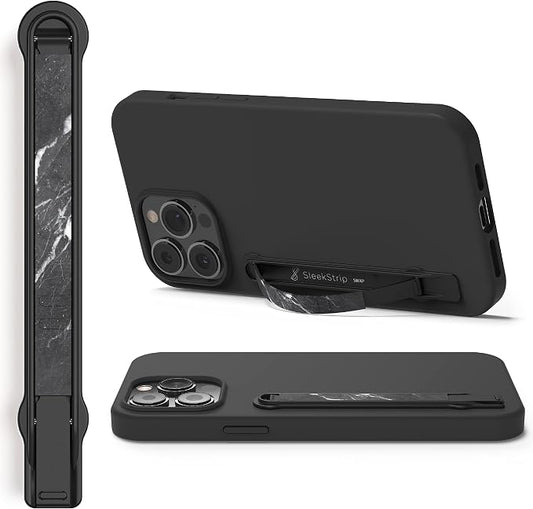 SleekGrip Premium, Swappable Phone Stand & Grip- Ultra Thin Convertible Grip by SleekStrip