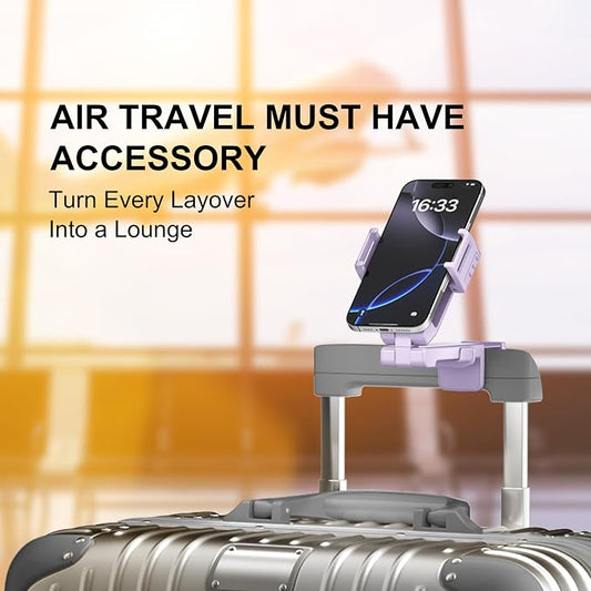 Perilogics 2025 Upgraded Travel Essentials Must Have Airplane Phone Holder - Image 2