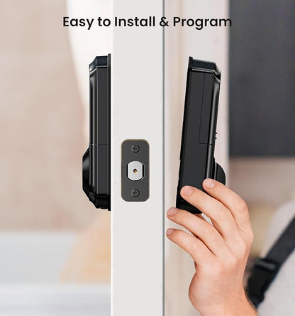 Veise VE017 Fingerprint Smart Door Lock, App Control, 8-in-1 Keyless Entry - Image 15