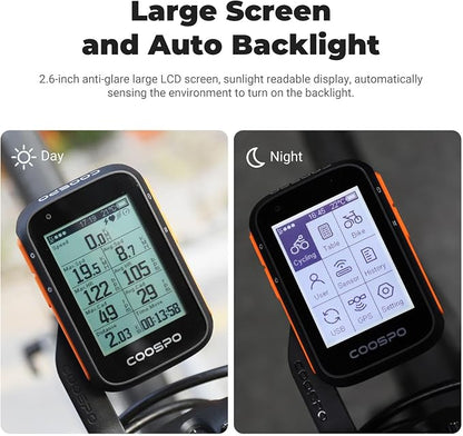COOSPO Bike Computer Wireless GPS, Bike Speedometer - Image 6