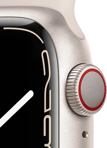 Apple Watch Series 7 Starlight Aluminum Case - Image 4