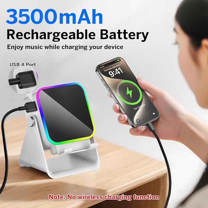 Wireless Induction Speaker 5-in-1 Bluetooth Speaker - Image 5