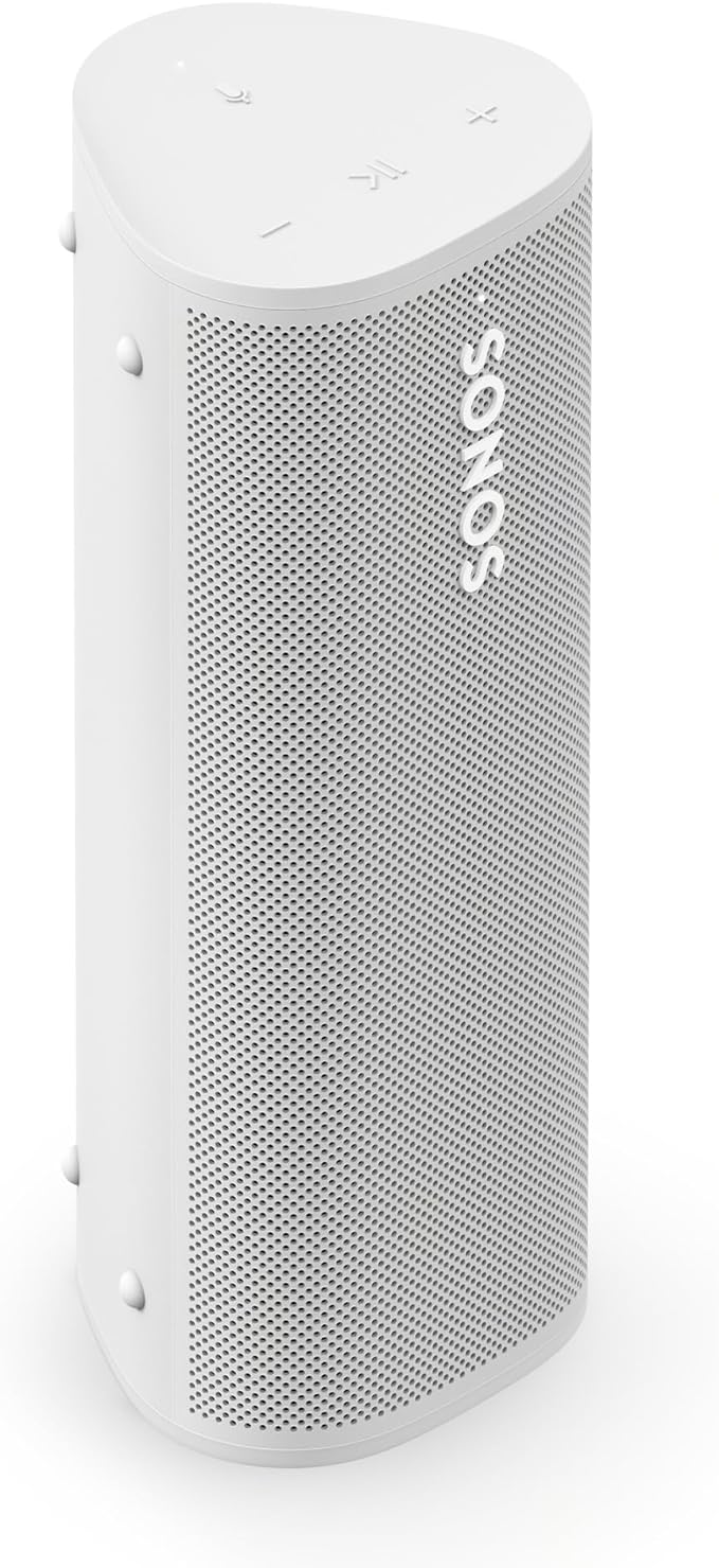 Sonos Roam 2 - White - Portable Waterproof Bluetooth Speaker by Sonos