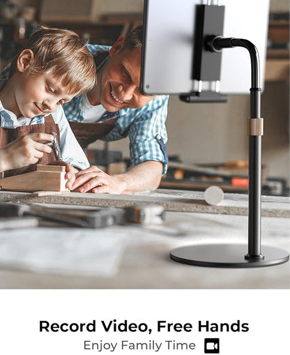 LISEN for iPad Stand for Desk Portable Monitor Adjustable Tablet Stand - Image 8